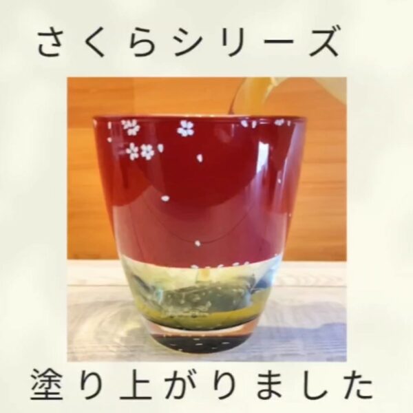 さくらシリーズが塗り上がりました🌸