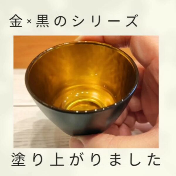 金×黒シリーズが塗り上がりました