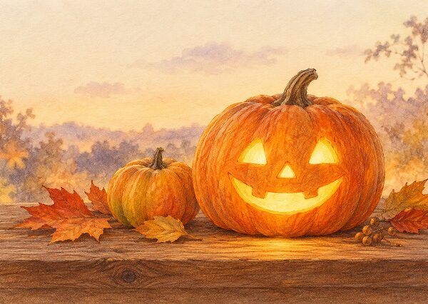 ハロウィンって、どんな日?|かぼちゃを彫った思い出と、鈴蘭の魔法使いべこ